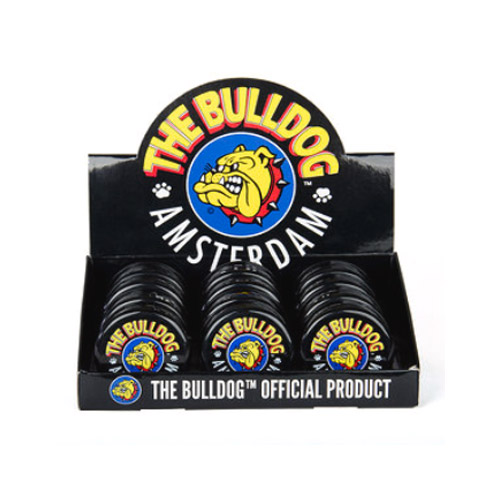 The Bulldog – Grinder Plastic Black (display 12x)