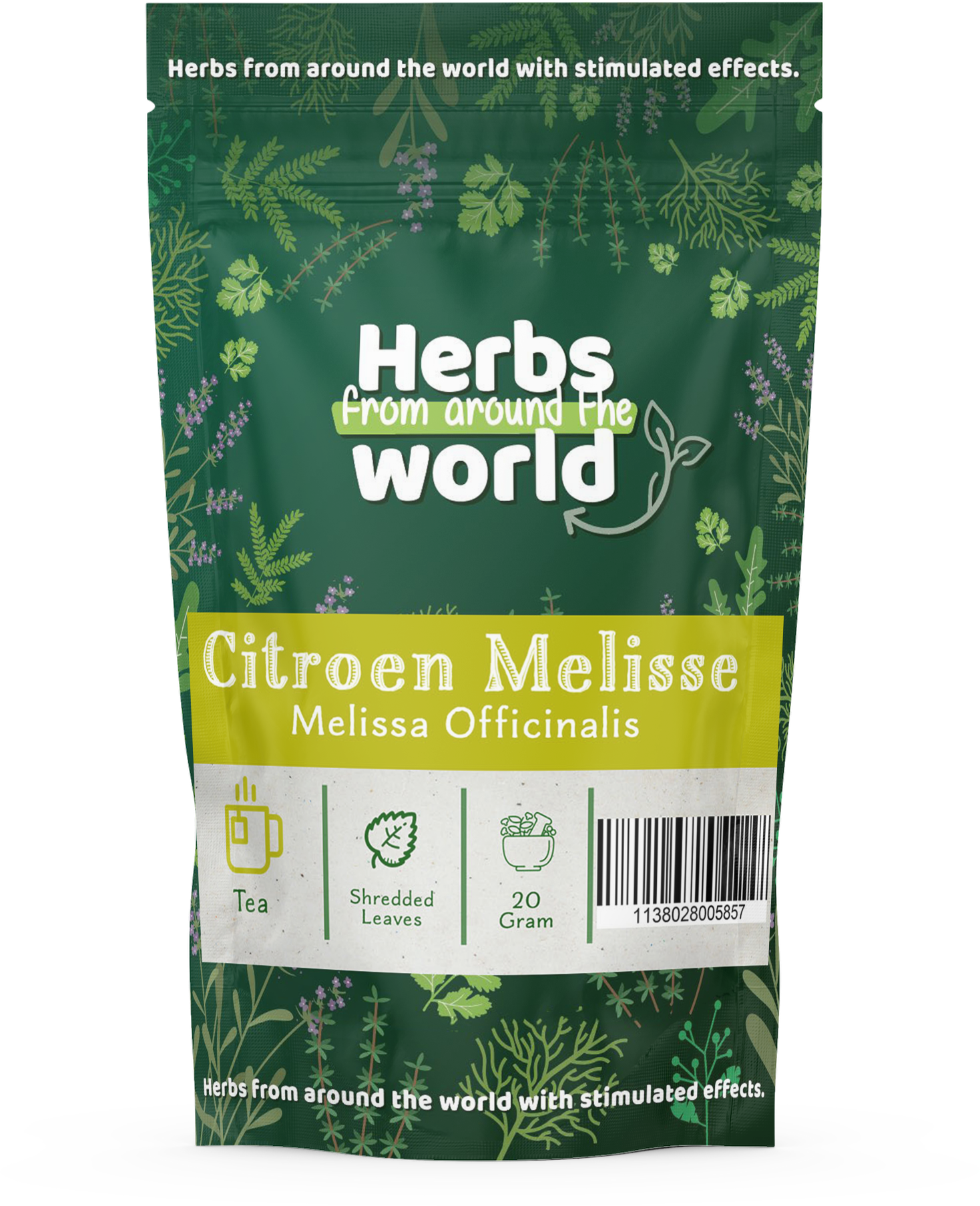 Melissa Officinalis – shredded kruid (Citroen Melisse)