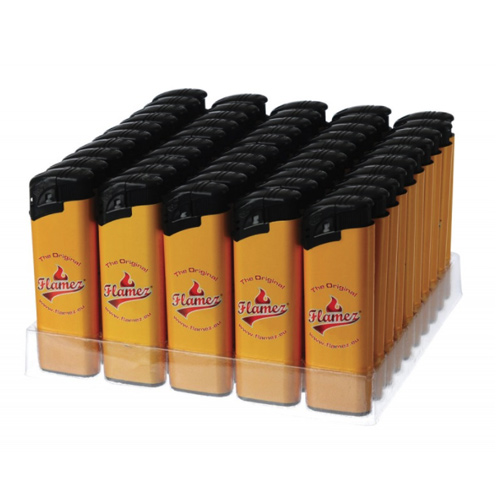 Flamez lighters yellow - 50 pcs