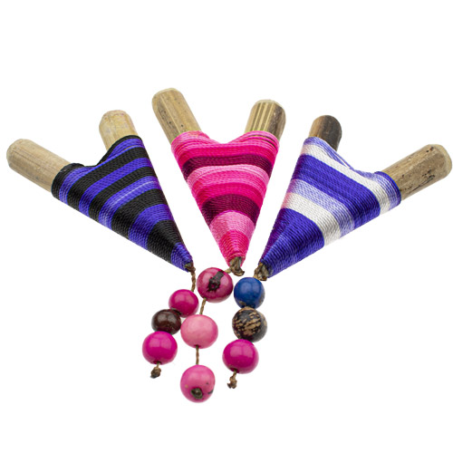 Kuripe peru roze/paars tinten - Bamboe