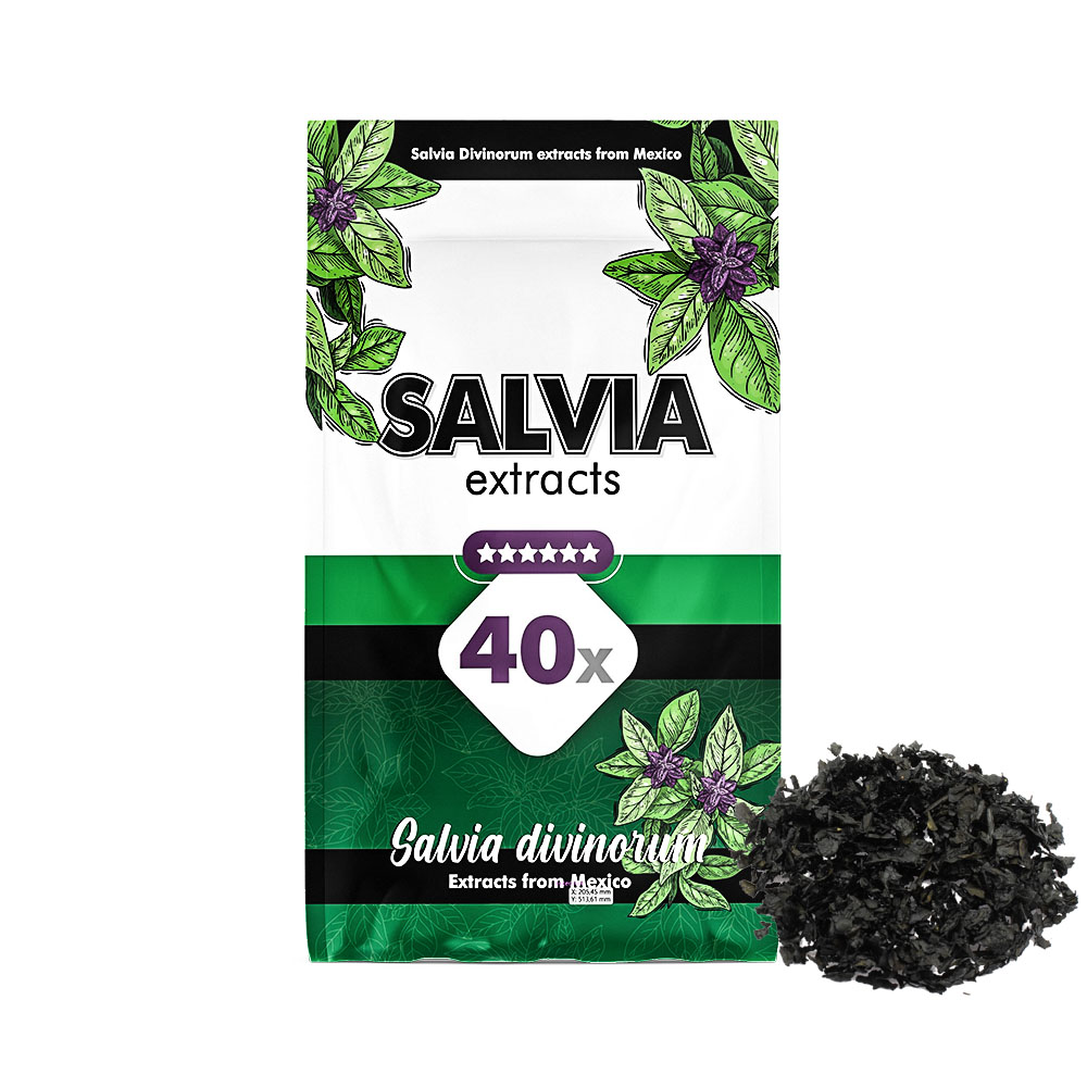 Salvia Divinorum 40X Extract (0.5 gram)