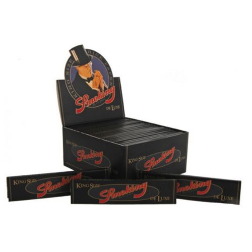 Smoking De Luxe Black King Size - 50 Pcs