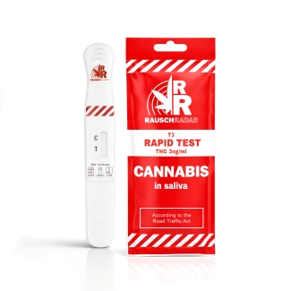 Saliva test THC 3ng/ml Rausch Radar T3