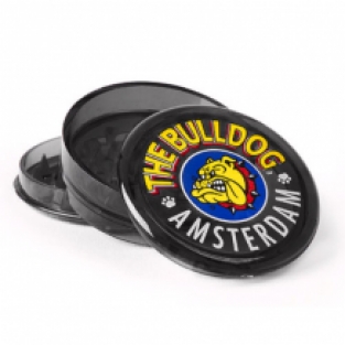 The Bulldog – Grinder Plastic Black (display 12x)