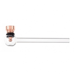 Glass pipe brass | 12.5 cm
