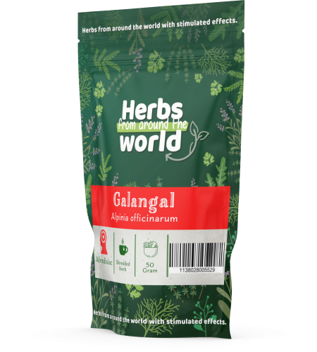 Galangal - Alpinia officinarum shredded wortel