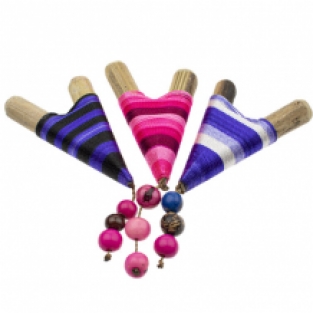 Kuripe peru pink/purple - Bamboe
