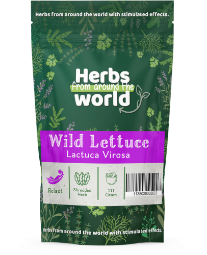 Wild Lettuce shredded - Lactuca virosa